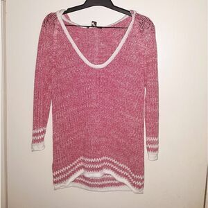 Tommy Bahamas Pink Knit Top Size XS